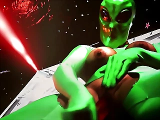D Animation: Alien Abduction Adult Hentai Game