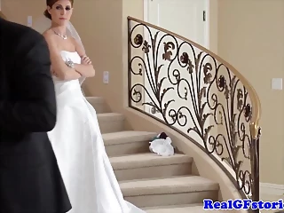 Busty Bride Gets Fucked By Pervert Priest